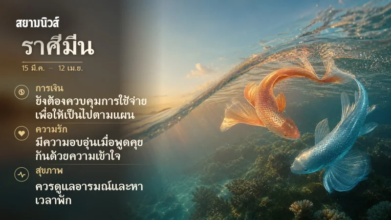 ดวงวันนี้ ราศีมีน