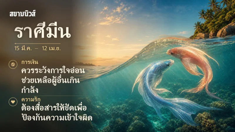 ดวงวันนี้ ราศีมีน