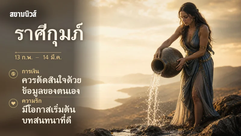 ดวงวันนี้ ราศีกุมภ์