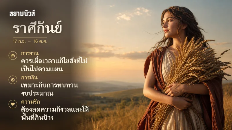 ดวงวันนี้ ราศีกันย์
