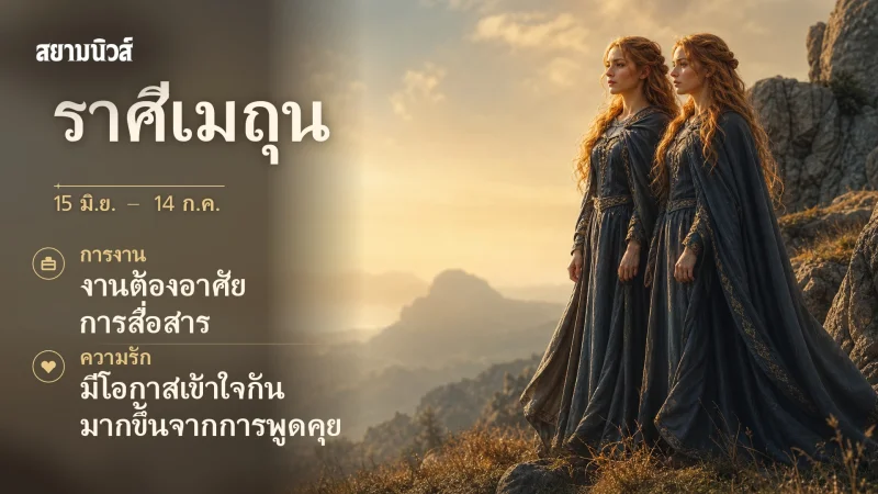 ดวงวันนี้ ราศีเมถุน