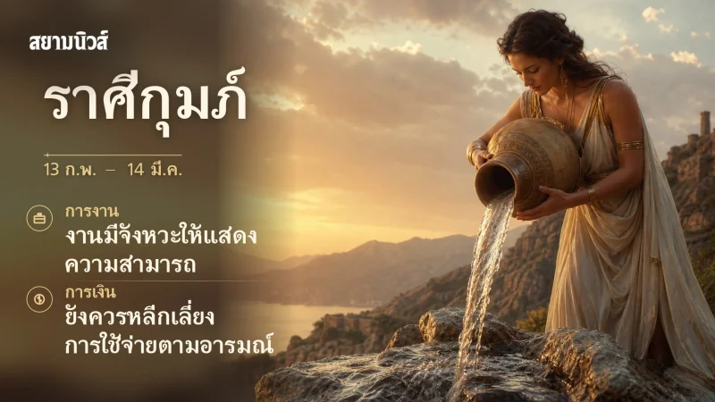 ดวงวันนี้ ราศีกุมภ์