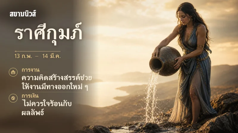 ดวงวันนี้ ราศีกุมภ์