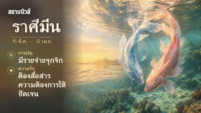 ดวงวันนี้ ราศีมีน