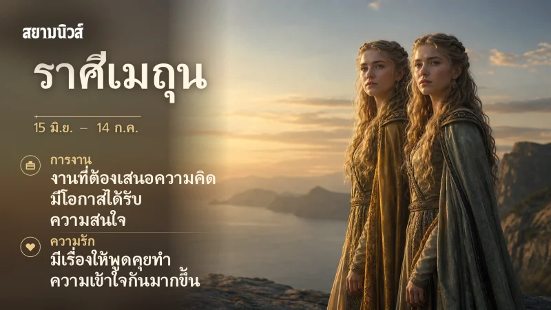 ดวงวันนี้ ราศีเมถุน
