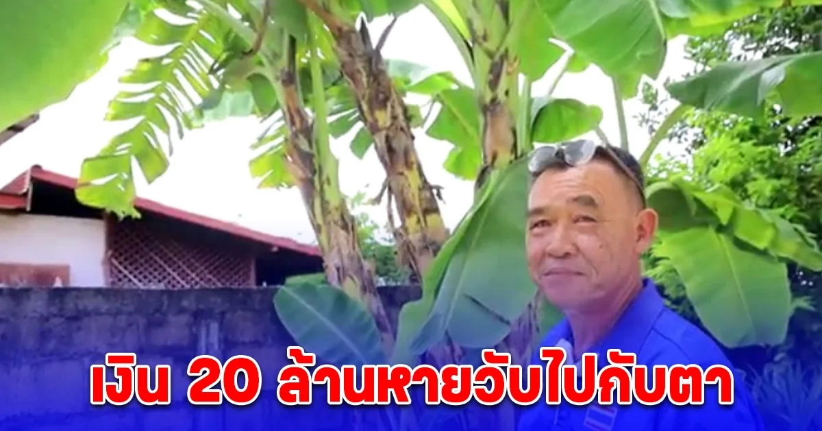 อดีตโค้ชทีมชาติเข่าแทบทรุด ถูกโจรปีนรั้วลักตัดกล้วย มะลิอ่อง เงิน 20 ล้านหายวับไปกับตา
