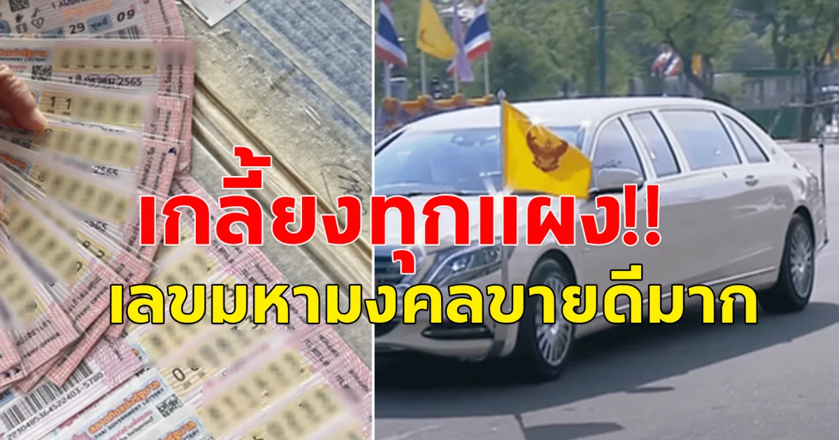 เลขอายุ เลขมหามงคล 16 ก.ค.67 ขายดีมาก