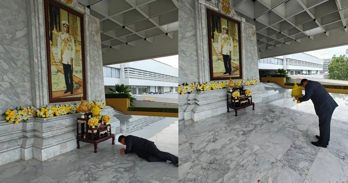 ท่านอ้น กลับไทยไปกราบทูลกระหม่อมปู่ เนื่องใน 5 ธันวาคม - พร้อมโพสต์ข้อความเนื่องในวันพ่อ พ่อสอนให้เดิน เราถึงวิ่งได้