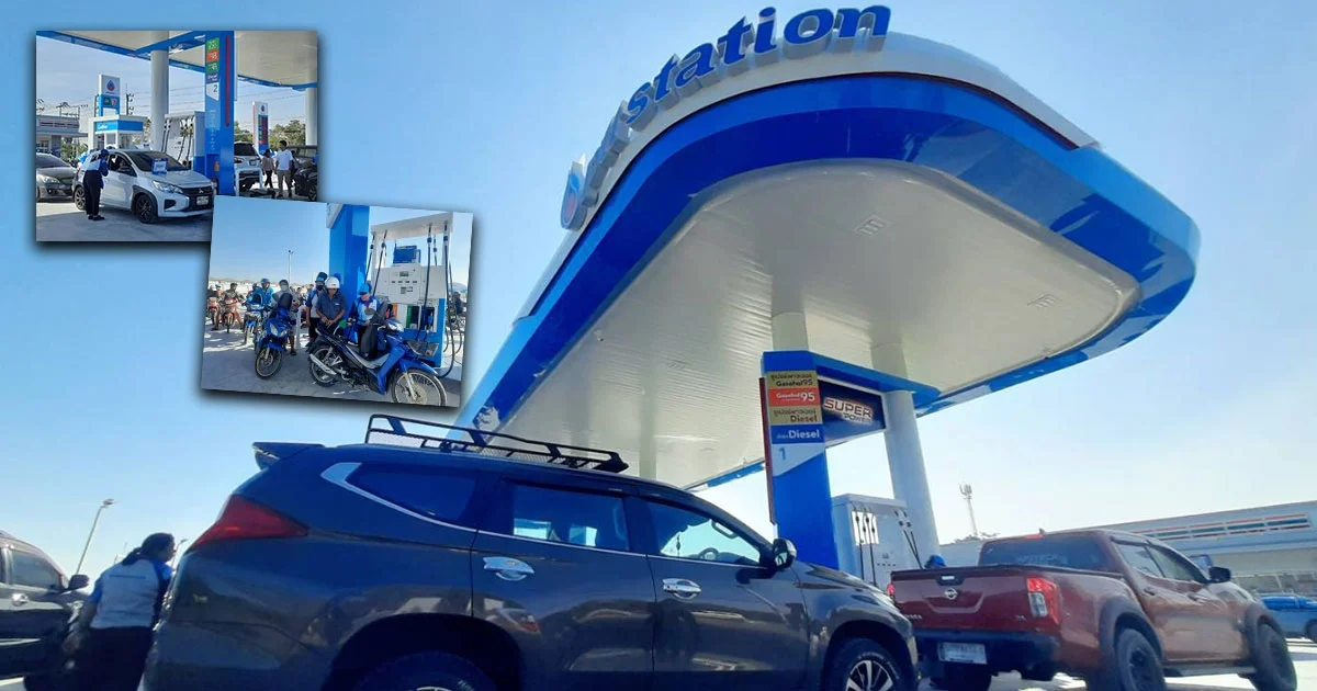 เปิดบริการแล้ว สถานีน้ำมัน ปตท.คลองสี่ คลองหลวง จ.ปทุมธานี