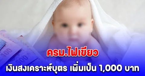 ครม. ไฟเขียว เงินสงเคราะห์บุตร ผู้ประกันตน เพิ่มเป็น 1,000 บาท เริ่ม 1 ม.ค.68 นี้