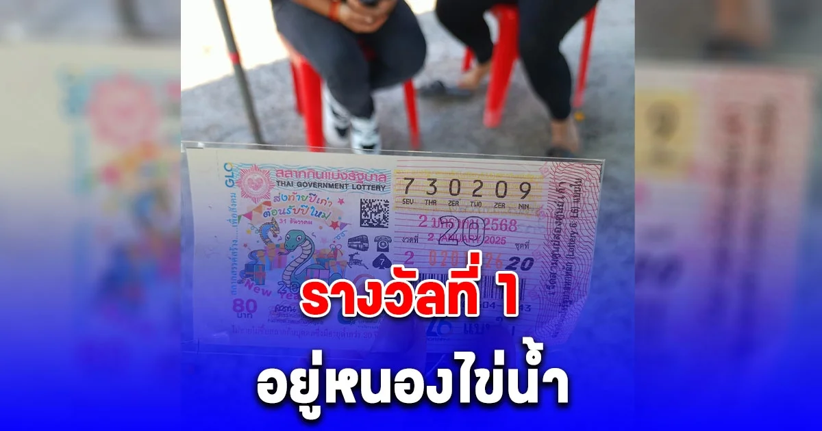 รางวัลที่1 อยู่หนองไข่น้ำ