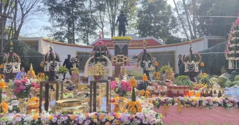 บวงสรวงเจ้าพ่อข้อมือเหล็กเมืองฝาง