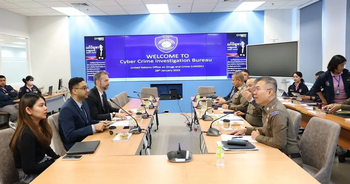 ตำรวจไซเบอร์ หารือ UNODC เสริมสร้างความร่วมมือระดับนานาชาติ แนวทางการรับมือภัยคุกคามทางไซเบอร์และการใช้สกุลเงินดิจิทัลในทางที่ผิด  