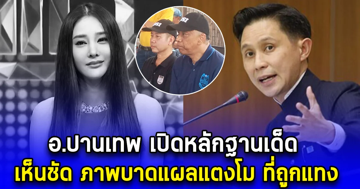 อ.ปานเทพ เปิดหลักฐานเด็ด เห็นชัด ภาพบาดแผลแตงโม ที่ถูกแทง