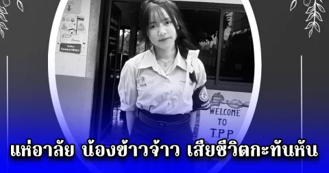 แห่อาลัย น้องข้าวจ้าว เสียชีวิตกะทันหัน