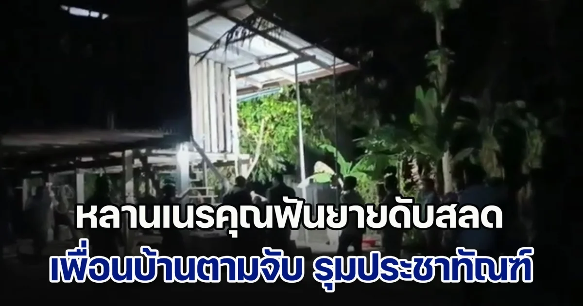 สลด! หลานเนรคุณฟันยายดับสลด เพื่อนบ้านวิ่งตามจับ ก่อนรุมประชาทัณฑ์