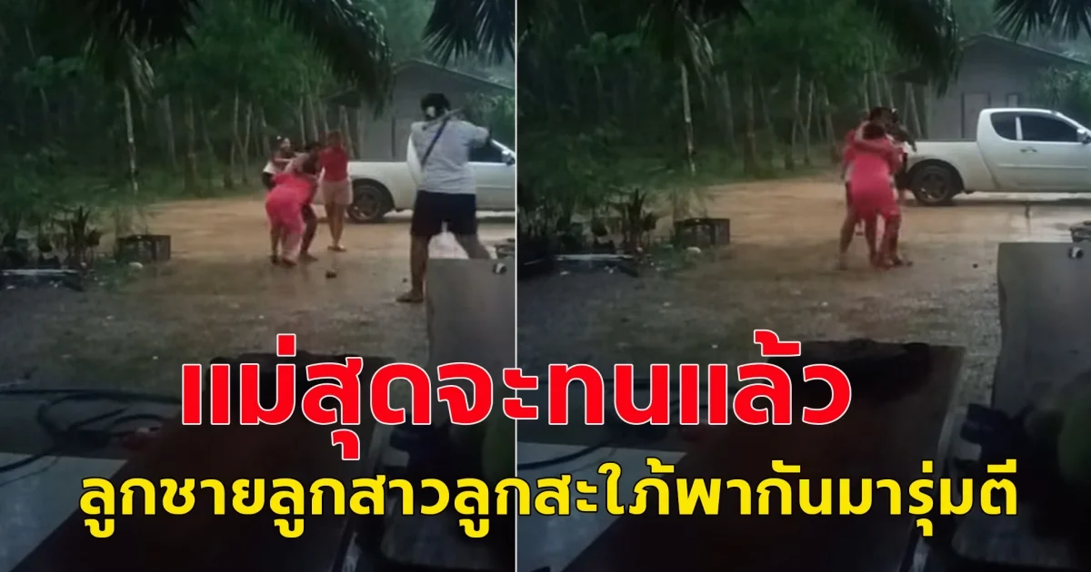 แม่สุดจะทนแล้ว เลี้ยงลูกมาหวังว่าได้พึ่งพายามแก่ แต่ผลลัพธ์ที่ได้ ลูกชายลูกสาวลูกสะใภ้พากันมารุ่มตี