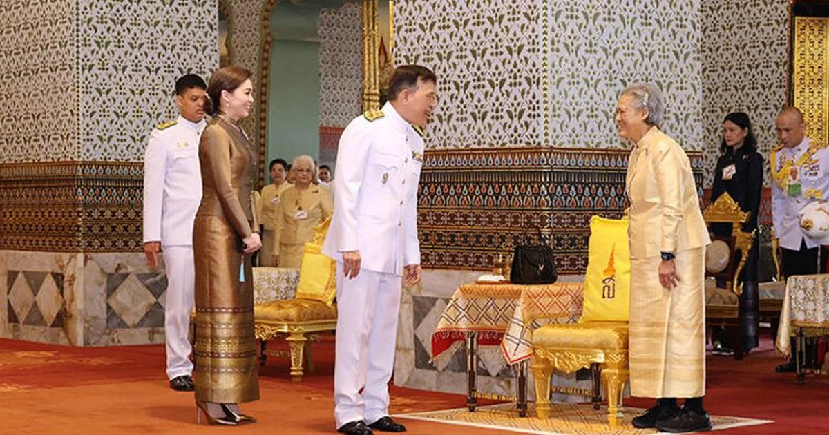 ในหลวง-พระราชินี เสด็จฯ พร้อมด้วย เจ้าฟ้าทีปังกรรัศมีโชติฯ ไปทรงบำเพ็ญพระราชกุศล พระราชพิธีสงกรานต์ พ.ศ.2568