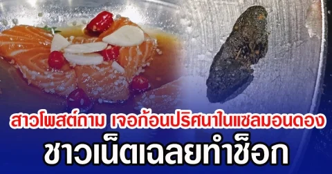 สาวโพสต์ถาม เจอก้อนปริศนาในแซลมอนดอง ชาวเน็ตเฉยลทำช็อก