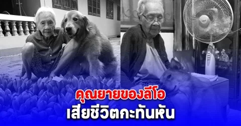 อาลัย คุณยาย เพจลีโอไอ้หนูของยาย เสียชีวิตกะทันหัน