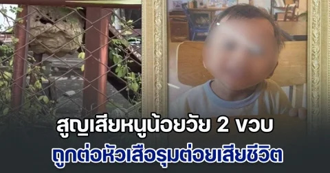 ครอบครัวเศร้าสลด สูญเสียหนูน้อยวัยเพียง 2 ขวบ ถูกต่อหัวเสือรุมต่อย