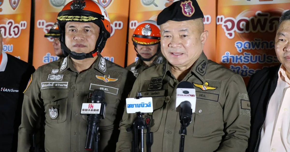 บก.จร. เริ่มแล้ว เปิดจุดพักใจ สำหรับประชาชนผู้ใช้รถใช้ถนน เมาไม่ขับ ปลอดภัยไว้ก่อน