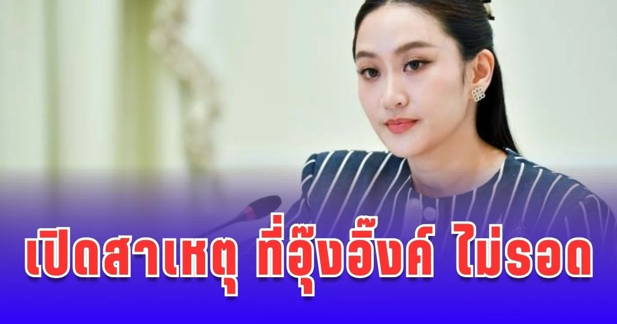 เปิดสาเหตุ อุ๊งอิ๊งค์ ไม่รอด! พ้นเก้าอี้นายกรัฐมนตรี