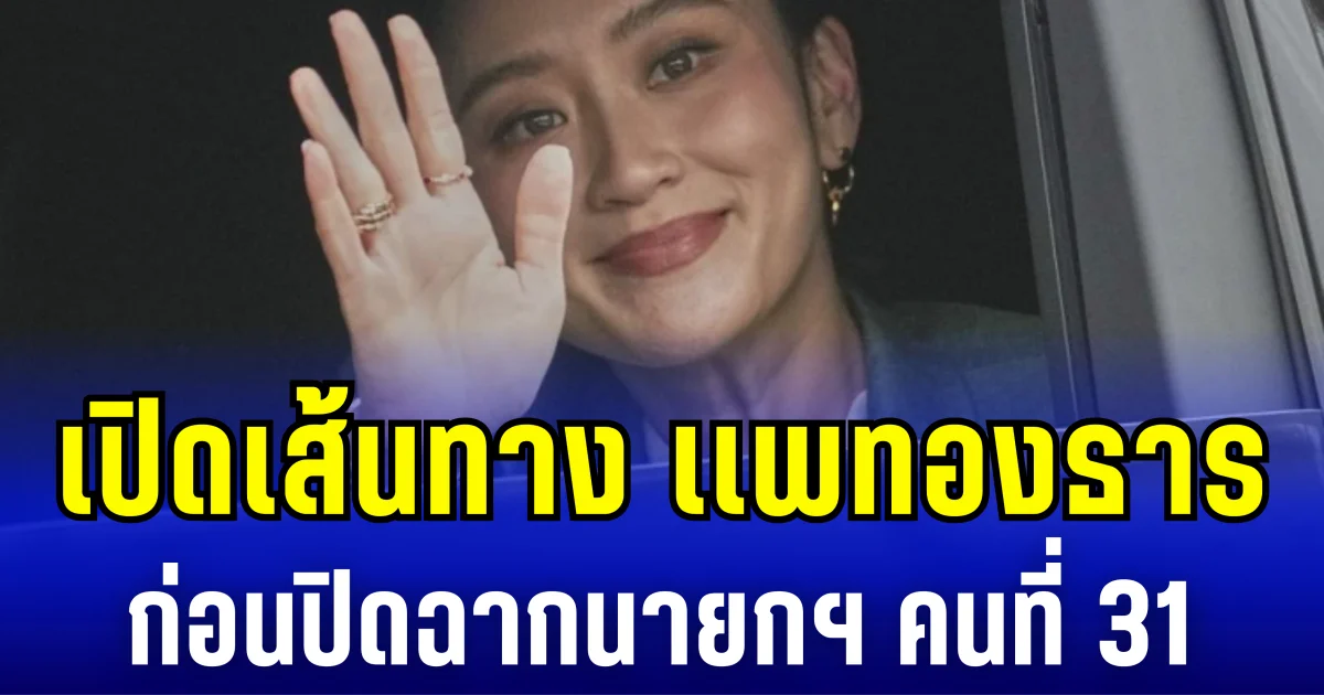 เปิดเส้นทางการเมือง เเพทองธาร ก่อนปิดฉากนายกฯ คนที่ 31