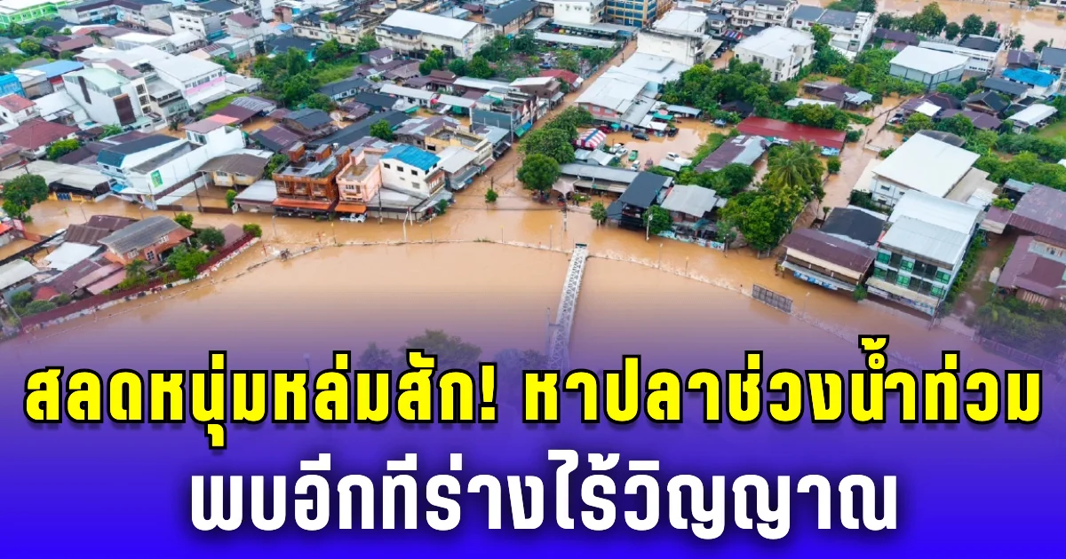 สลดหนุ่มหล่มสัก! พายเรือหาปลาช่วงน้ำท่วม พบอีกทีร่างไร้วิญญาณ