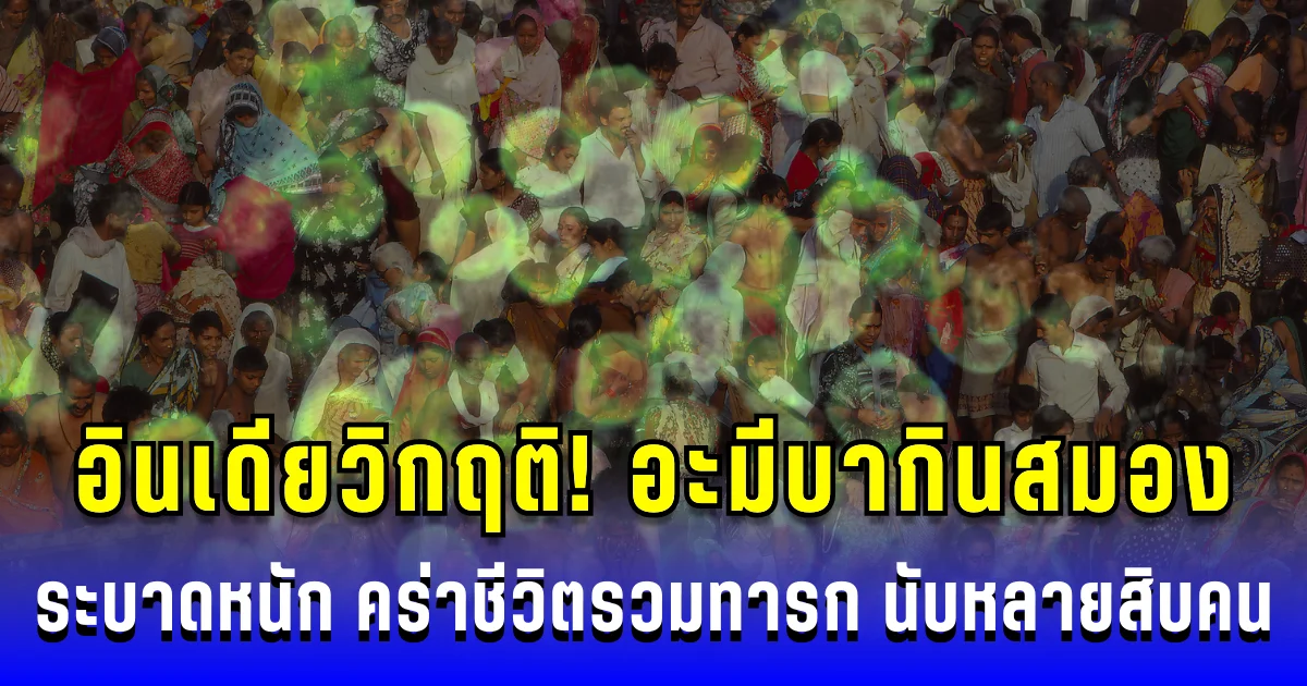 อินเดียวิกฤติ! อะมีบากินสมอง ระบาดหนัก คร่าชีวิตแล้ว 19 ราย รวมทารก ยังไร้ยารักษาโรค