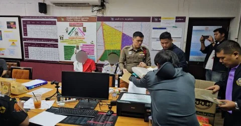 บุกจับแรงงานต่างด้าว จีน-เมียนมา ลักลอบเปิดโฮสเทลและไลฟ์สดขายสินค้า