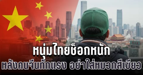 เหตุผลสุดอึ้ง! ทำหนุ่มไทยช็อกหนัก หลังโดนคนจีนทักแรง อย่าใส่หมวกสีเขียว