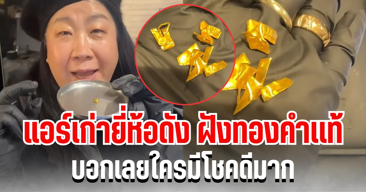 หากันให้ควัก! แอร์เก่ายี่ห้อดัง โลโก้ฝังทองคำเเท้ บอกเลยใครมีโชคดีมาก