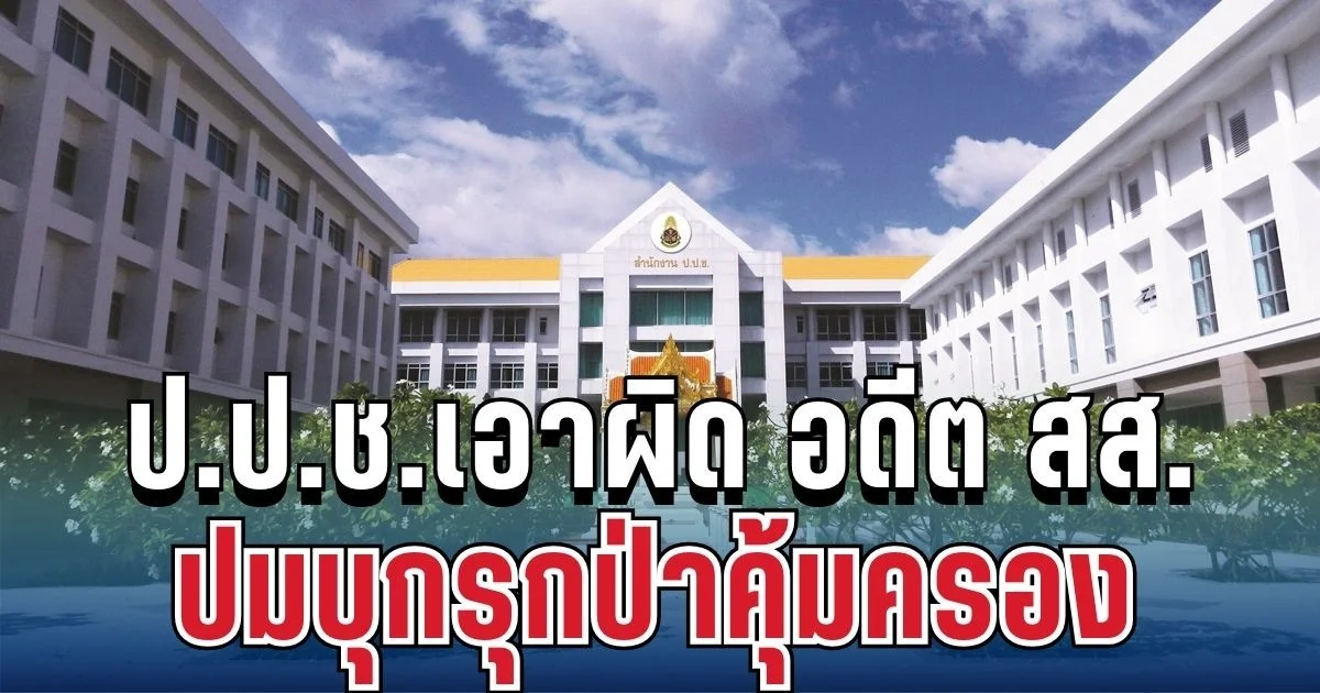 ไม่รอด! ป.ป.ช.เอาผิด อดีต สส.จันทบุรี พรรคดัง แล้ว ปมบุกรุกป่าคุ้มครอง