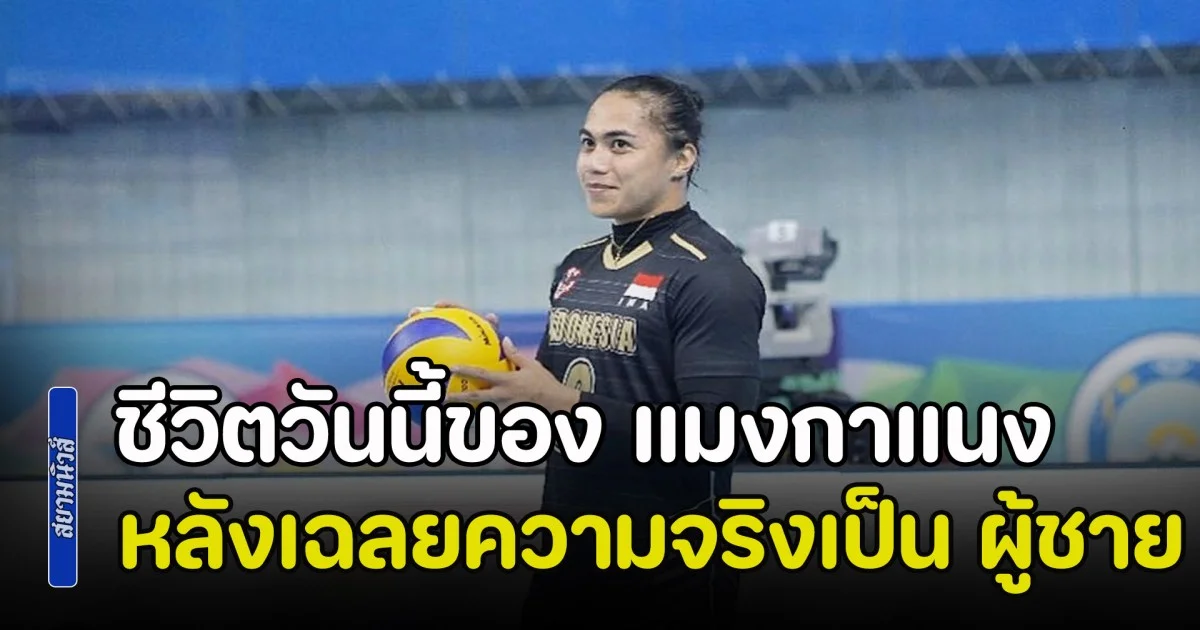 ชีวิตวันนี้ของ แมงกาแนง อดีตดาวตบหญิงอินโดฯ หลังเฉลยความจริงเป็น ผู้ชาย