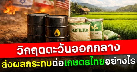 วิกฤตตะวันออกกลาง ส่งผลกระทบต่อเกษตรไทยอย่างไร