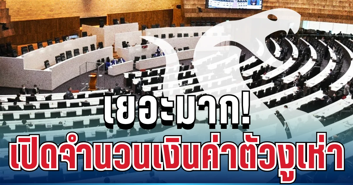 เยอะมาก! อดีต สส.พรรคประชาชน เปิดจำนวนเงินค่าตัวงูเห่า ที่หลายคนไม่เคยรู้