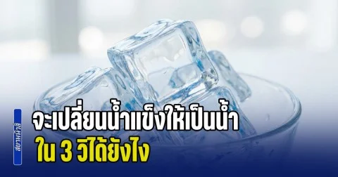 พีคมาก! บริษัทถามผู้สมัครงาน จะเปลี่ยนน้ำแข็งให้เป็นน้ำ ใน 3 วิได้ยังไง หนุ่มตอบสร้างสรรค์ ถูกรับเข้างานทำทันที (ตปท.)