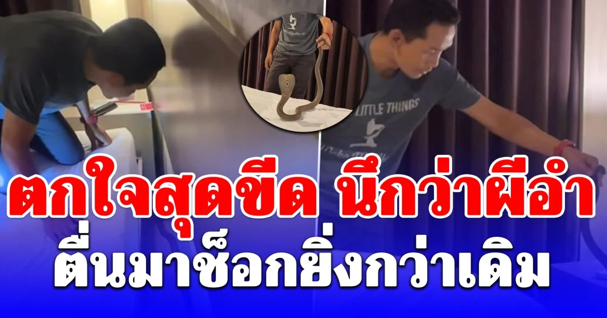 ตกใจสุดขีด นึกว่าผีอำขณะนอนหลับที่โรงแรม เย็นวาบผ่านคอ ตื่นมาช็อกยิ่งกว่าเดิม พ่อแก้วแม่แก้วช่วยลูกด้วย!