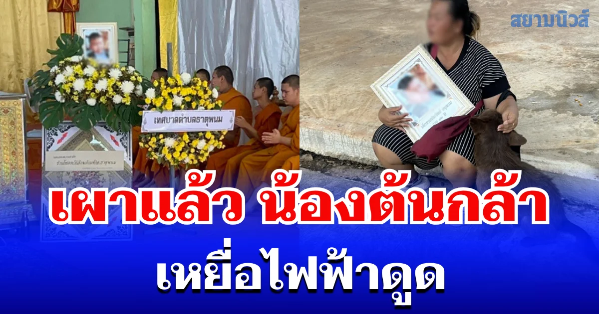 เผาแล้ว น้องต้นกล้า เหยื่อไฟฟ้าดูด หมอลำโผล่แจงหลังโดนถล่ม ชี้เจ้าของเวทีคือผู้ร้ายตัวจริง ไม่สลดยังไปรับงานอื่นต่อ