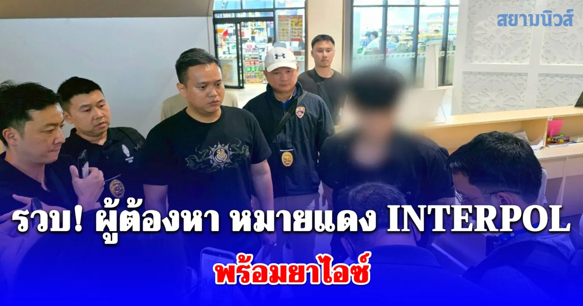 รวบคากรุง! สแกมเมอร์เกาหลีข้ามชาติ ผู้ต้องหา หมายแดง INTERPOL พร้อมยาไอซ์