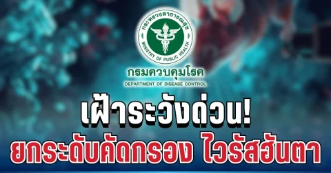 เฝ้าระวังด่วน! กรมควบคุมโรค สั่งเข้มทุกด่าน ยกระดับคัดกรอง ไวรัสฮันตา