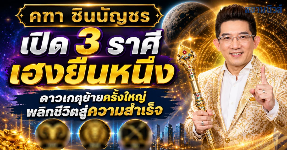 3 ราศี เฮงยืนหนึ่ง ดาวเกตุย้ายครั้งใหญ่ พลิกชีวิตสู่ความสำเร็จ