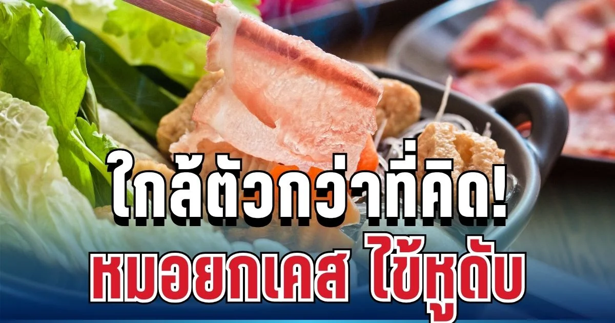 ใกล้ตัวกว่าที่คิด! หมอยกเคส ไข้หูดับ ไม่ได้มีแค่กินหมูดิบ เผยพฤติกรรมเสี่ยงที่หลายคนทำทุกวัน