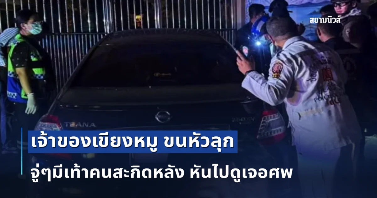 เจ้าของเขียงหมูช็อกตาค้าง! ขับรถคนเดียว จู่ๆ รู้สึกเหมือนมีอะไรสะกิดหลัง เมื่อหันไปพบร่างหญิงสูงอายุ เสียชีวิต