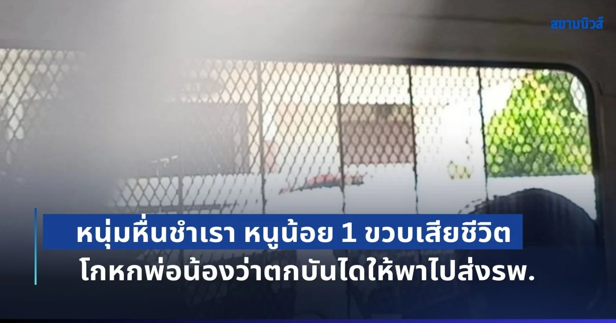 อยู่ยากขึ้นทุกวัน! หนุ่มหื่นชำเรา หนูน้อย 1 ขวบเสียชีวิต โกหกพ่อน้องว่าตกบันไดให้พาไปส่งรพ.