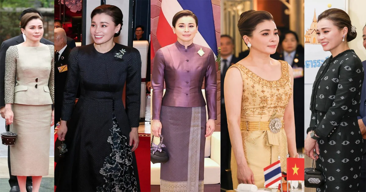 ยลโฉม 5 ฉลองพระองค์พระราชินี   ถ่ายทอดมนต์เสน่ห์อัตลักษณ์ไทยเสด็จเยือนเวียดนาม