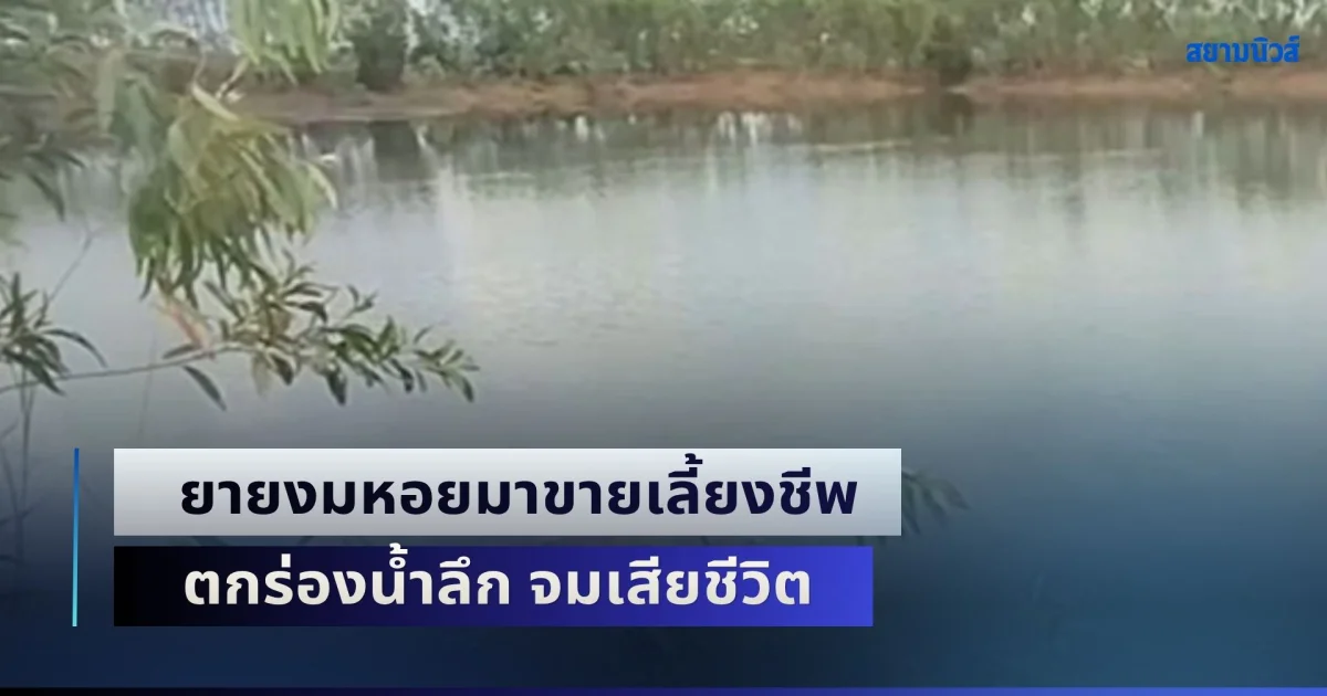 ยายงมหอยมาขายเลี้ยงชีพ ตกร่องน้ำลึก หลานรีบวิ่งไปหาคนช่วย แต่สุดท้ายมาช้าไป ยื้อชีวิตไว้ไม่ทัน